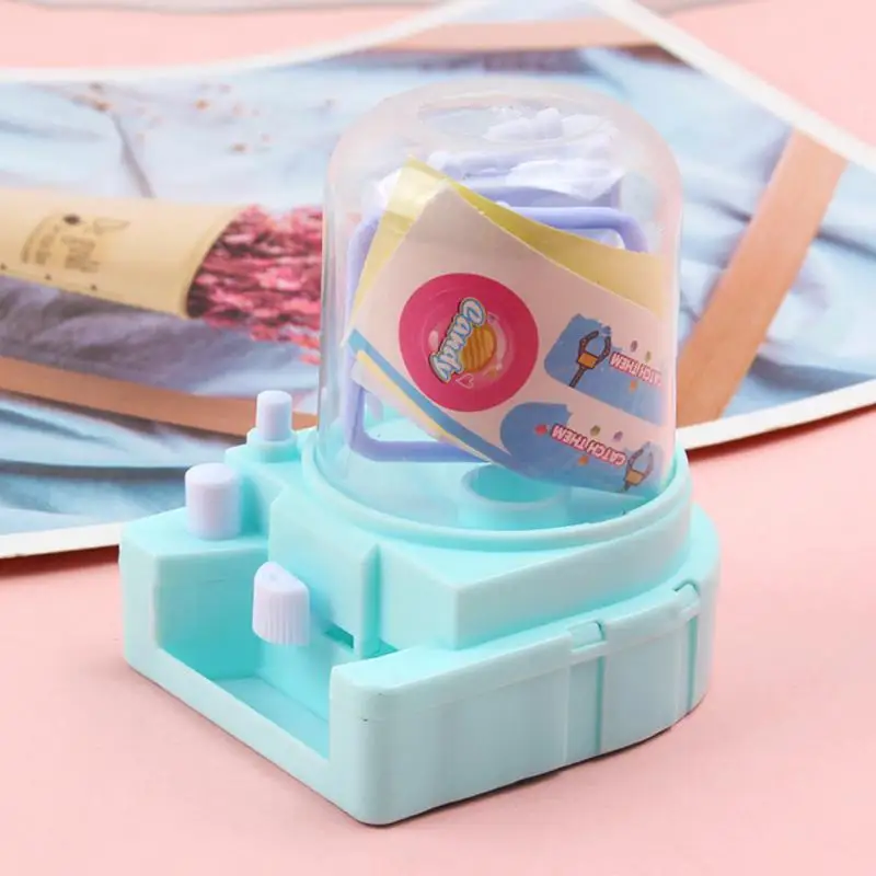 Mini Claw Machine 4 Tiny Stuff Capsule Toy Children's Toy Candy Grabbing Machine Capsule Grabbing Catcher Toy Birthday Gift 5