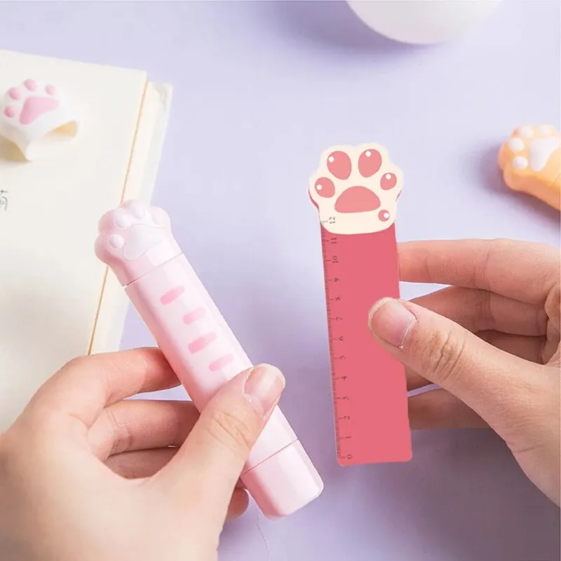 Correction Tape 2Pcs Cat Claw Kawaii Portable