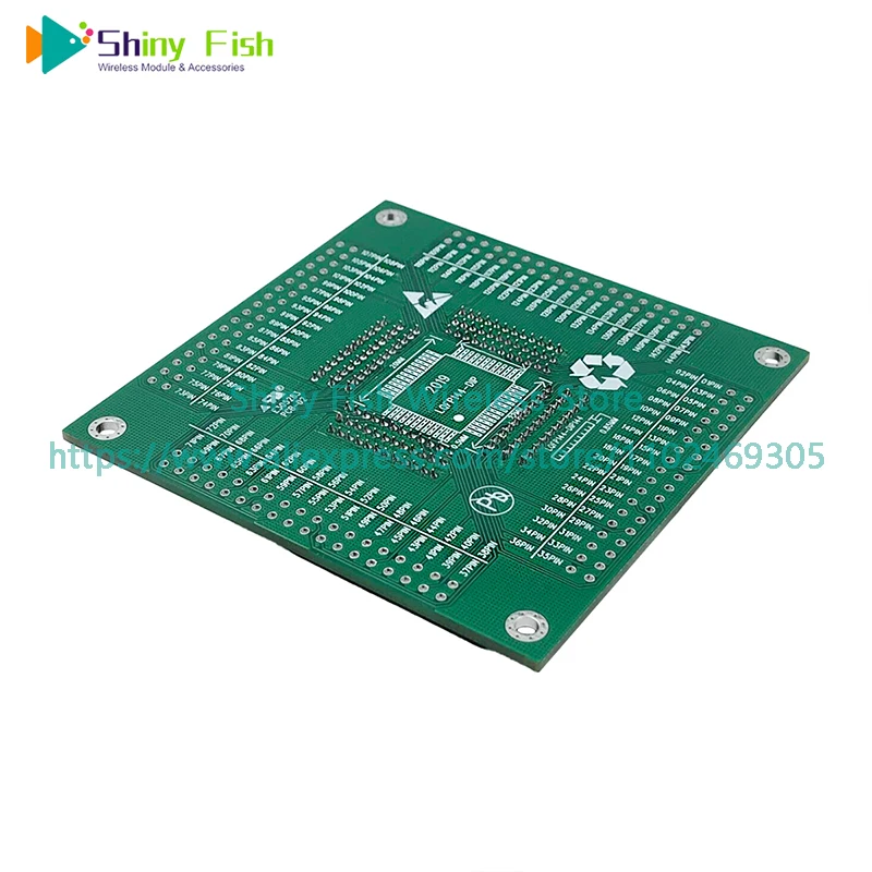 Adattatore Qfp Passo 0.5mm IC Test Burn-in Adapter QFP144 Clamshell ...
