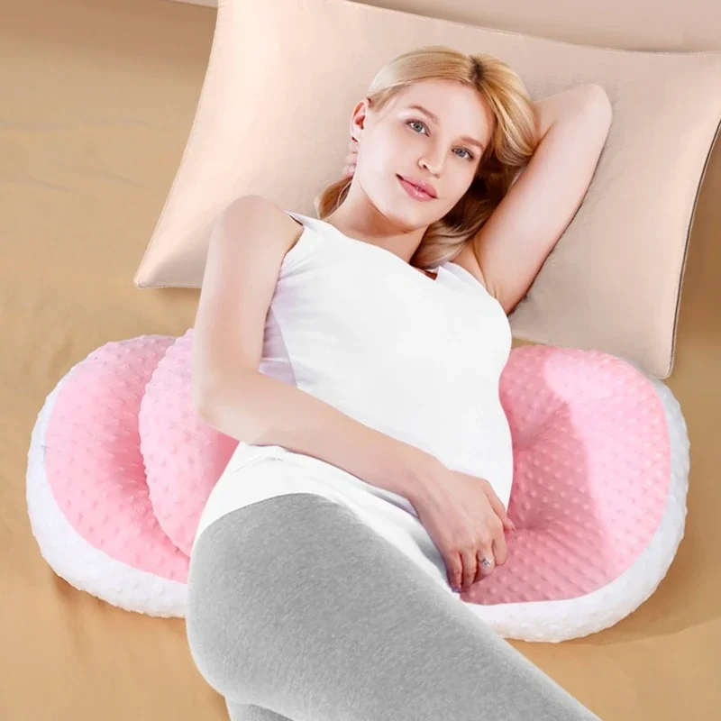 Pregnant Women Sleeping on Their Sides Side Sleeping Pillow Belly Support Waist Protection Pregnancy Artifact Pillow Supplies