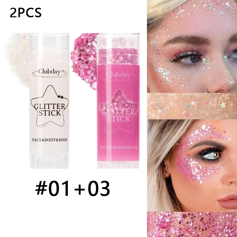 Radiant Sparkle Gel Stick - High Gloss Pearl Glow Eyeshadow and Body Glitter