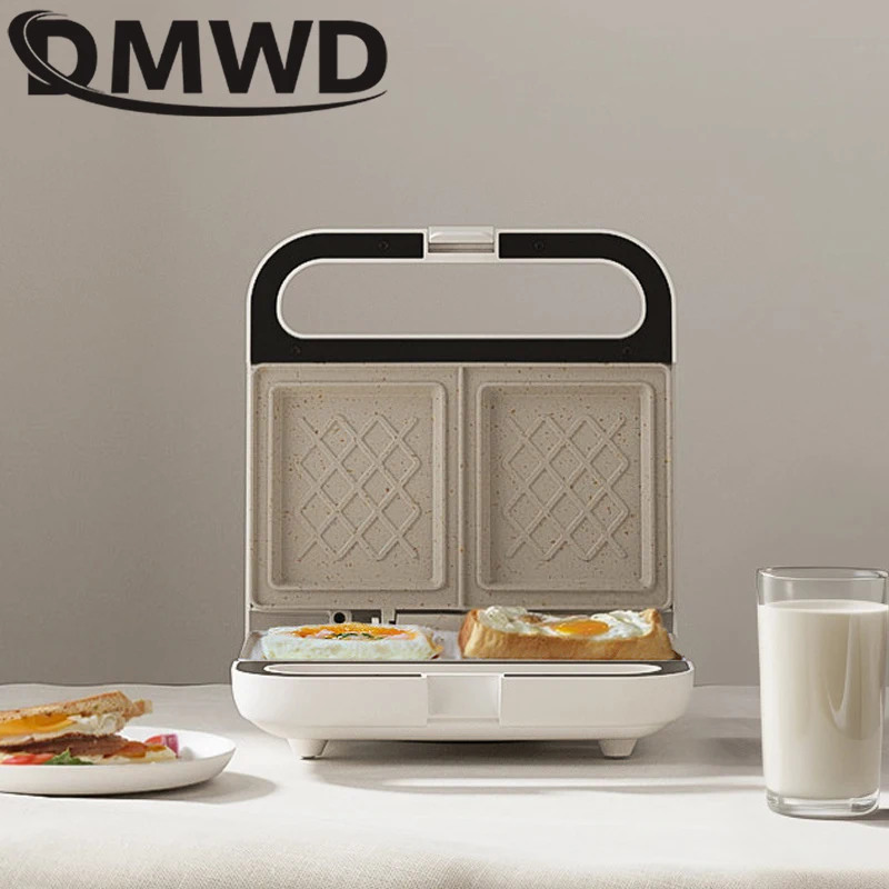Electric Panini Sandwich Machine Multifunction Baking Pan Light Food Breakfast Maker