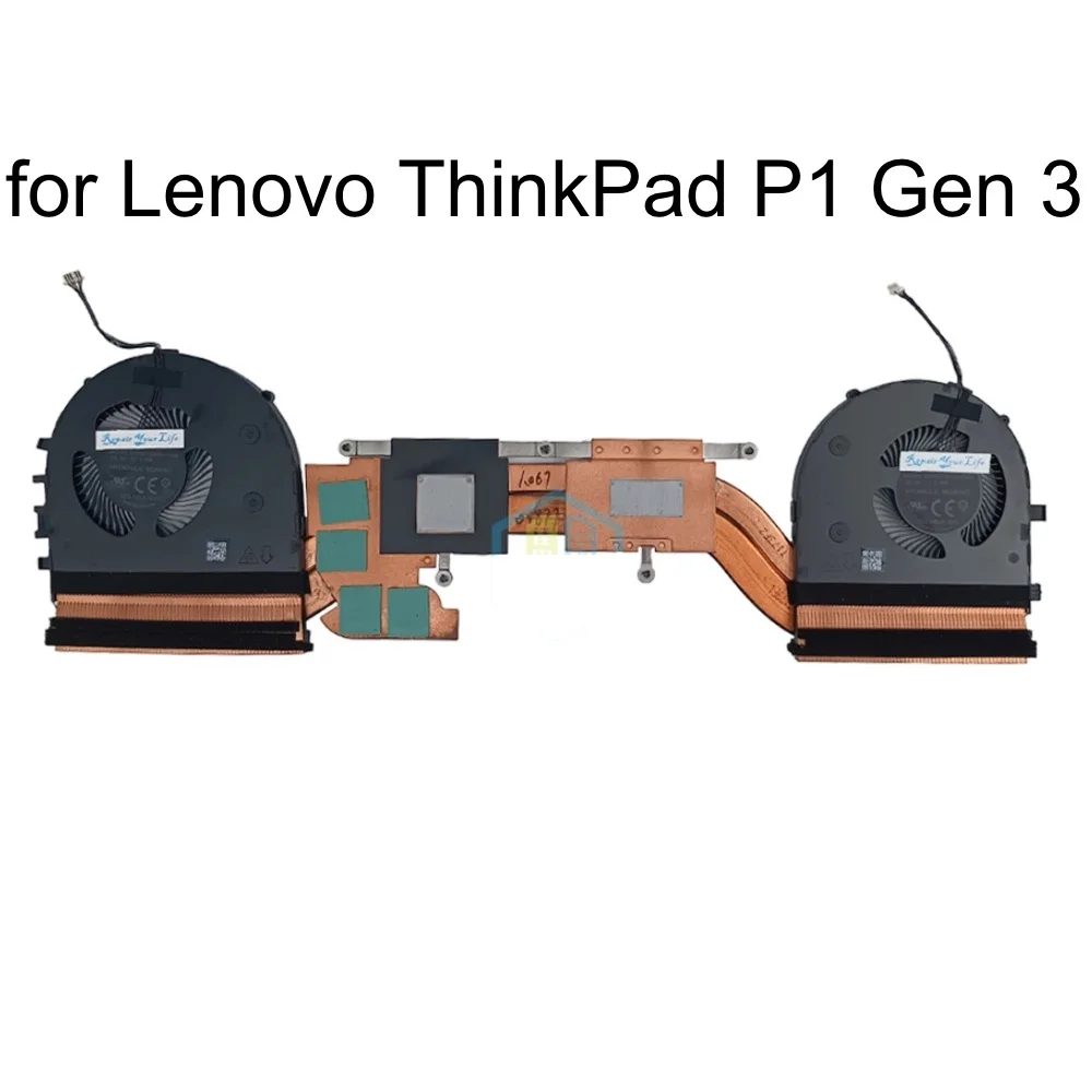 Ventilador de Refrigeração Portátil para Lenovo Thinkpad Dissipador de Calor do Módulo Térmico Cpu Cooler Gen 20tj 5h40y67590 Bapa0706r5hy005 20th - Imagem 6