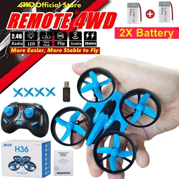 Mini Drone per Principianti, Elicottero Tascabile con Telecomando 2.4G, Aereo Radiocomandato con LED, Quadricottero RC, Giocattolo Regalo