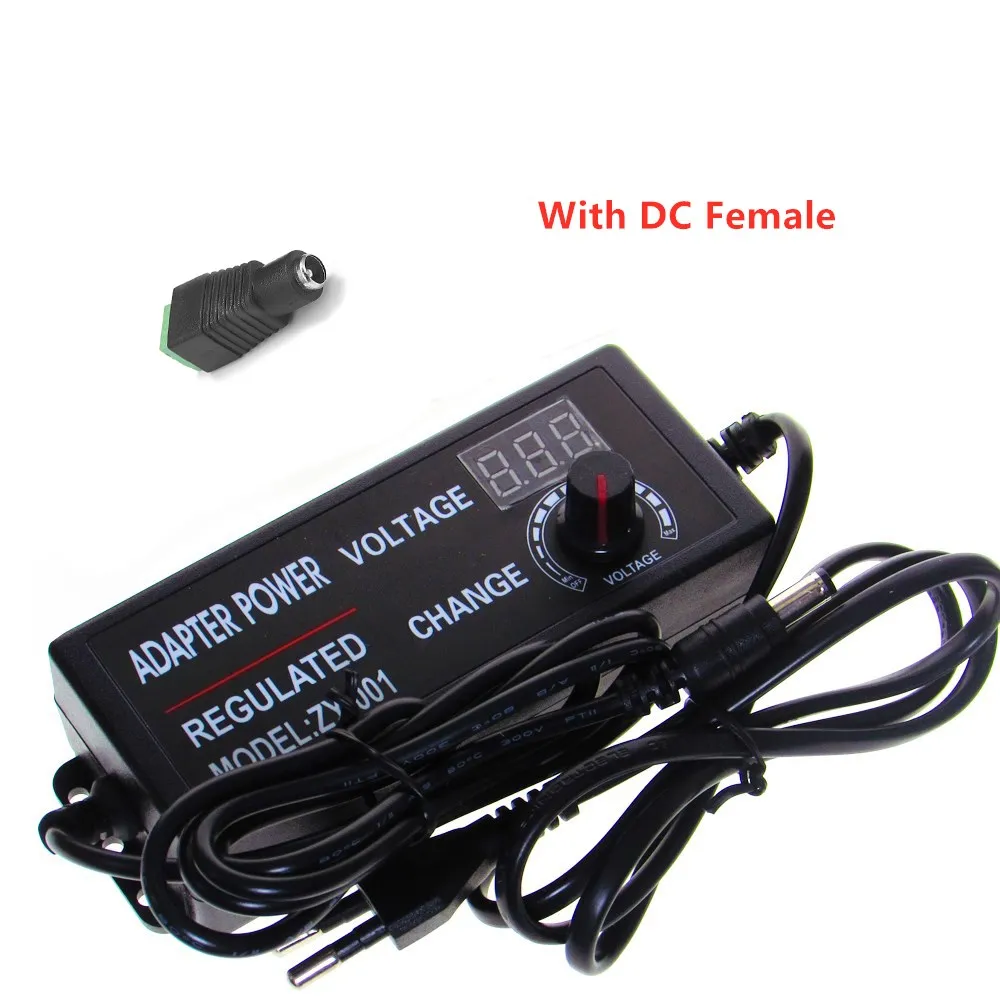 AC DC Power Supply 3V 9V 12V 24V 36V 2A 3A 5A 10A Lighting Transformer 220V To 12V Led Adjustable Power Supply Adapter 12 V Volt