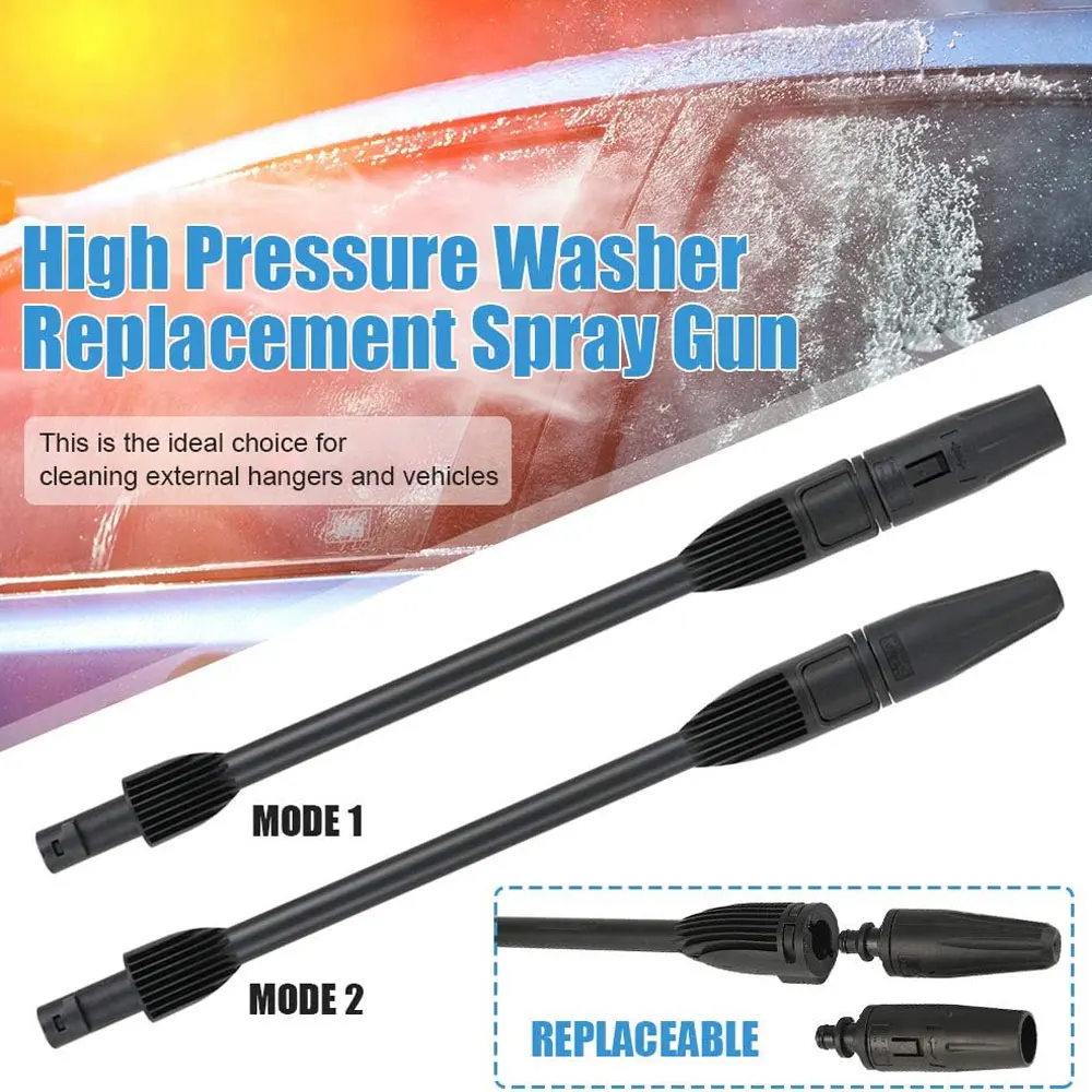 High Pressure Washer for Karcher K2-K7, 2 Car Washer Spray Gun Replacement Adjustable Nozzles,Washer Spray Gun Extension 2