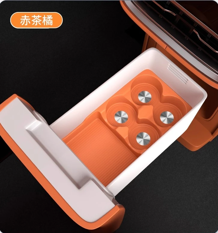 For AITO 8 M8/M7 SERES 7 2025 2026 Car Rear Row Refrigerator Anti-slip Silicone Pad Waterproof Organizer Box Partition Storage detail image 11