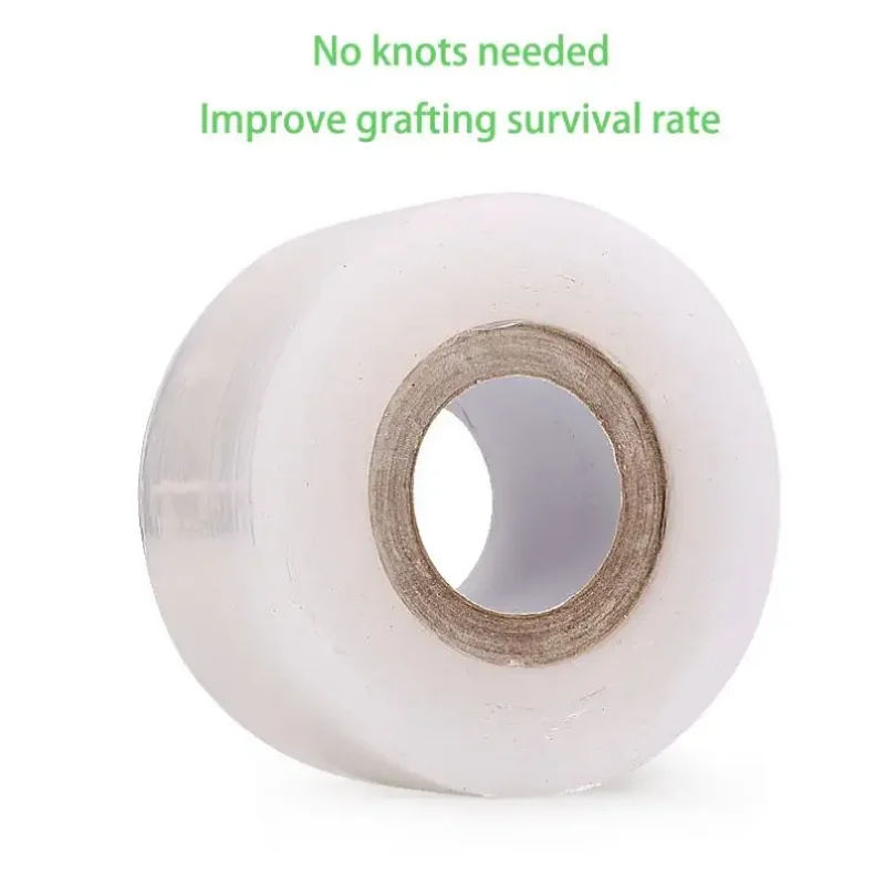 PE Grafting Tape Film Self-adhesive for Fruit Tree Nursery Plants Seedlings Vine Floristry Tomato Grafting Supplies Stretchable 2