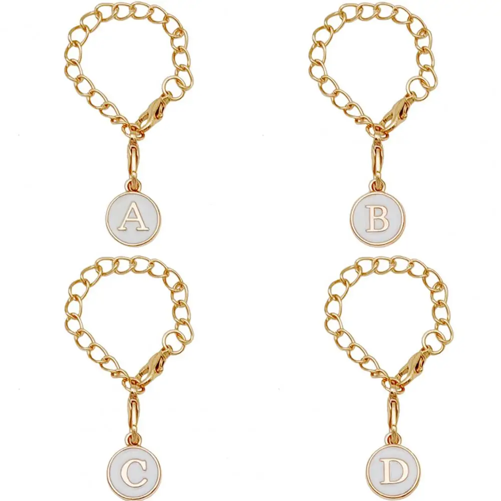 

Cup Identification Solution Personalized Letter Charms Stylish Cup Chain Pendant with Lobster Clasp for Unique for Sellers