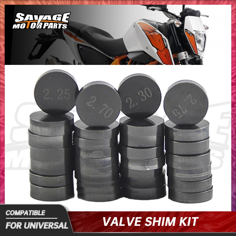 Universal Valve Shim Kit Pad Motorcycle Accessories Engine Parts Shims