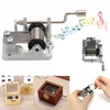 Mini Hand Cranking Music Movement DIY Music Box Decorative Collectibles Cute Music Box Inner Movements For Christmas Birthday 1
