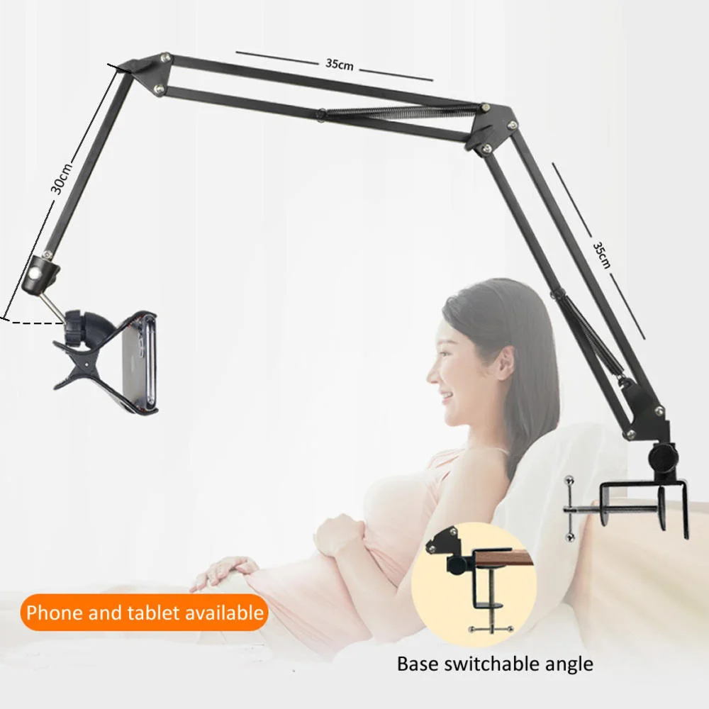 

360° Rotate Super Long Arm Tablet Holder Stand For Tablet Mobile Phone 3.5 To 10.6in Bed Desktop Lazy Holder Bracket Support New