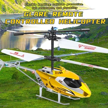 RC Helicopter 3.5CH 2.5CH Remote Control Airplane USB Charging Fall Resistant Collision Wireless Aircraft Children’s Day Gifts