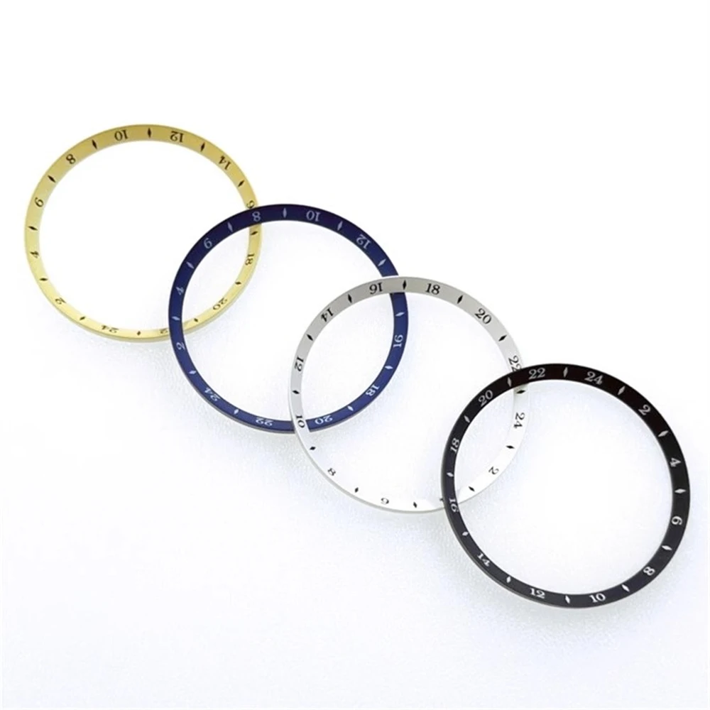 

Watch case hidden ring For NH35 mechanical watch Presage modification watch scale ring timing watch ring assembly accessories