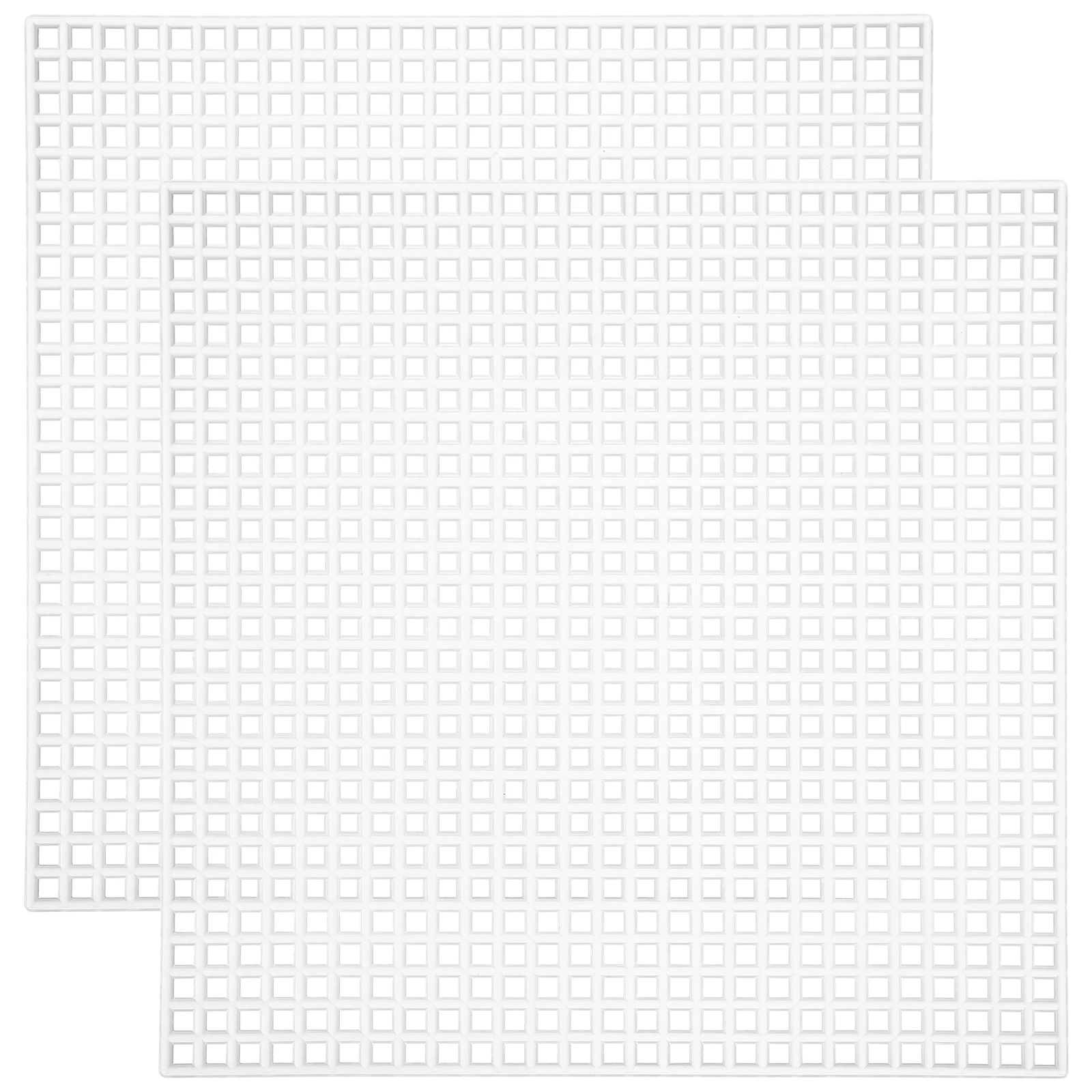 Mesh Masque Therian 10 Feuilles Mailles Yeux PVC Baoblaze - Pour Masque Therian, Cosplay, Fursuit - 30x20cm - Blanc Déguisement Fursuit
