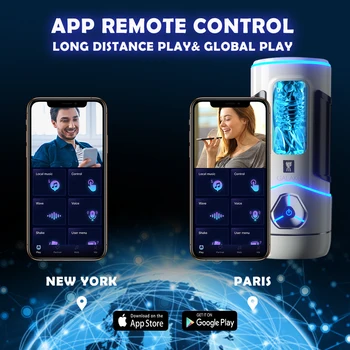 APP Control Sexy Toys Masturbator for Men Penis Vibrators Vaginal Automatic Masturbation Cup Sex Machines Adult Good for Men 4
