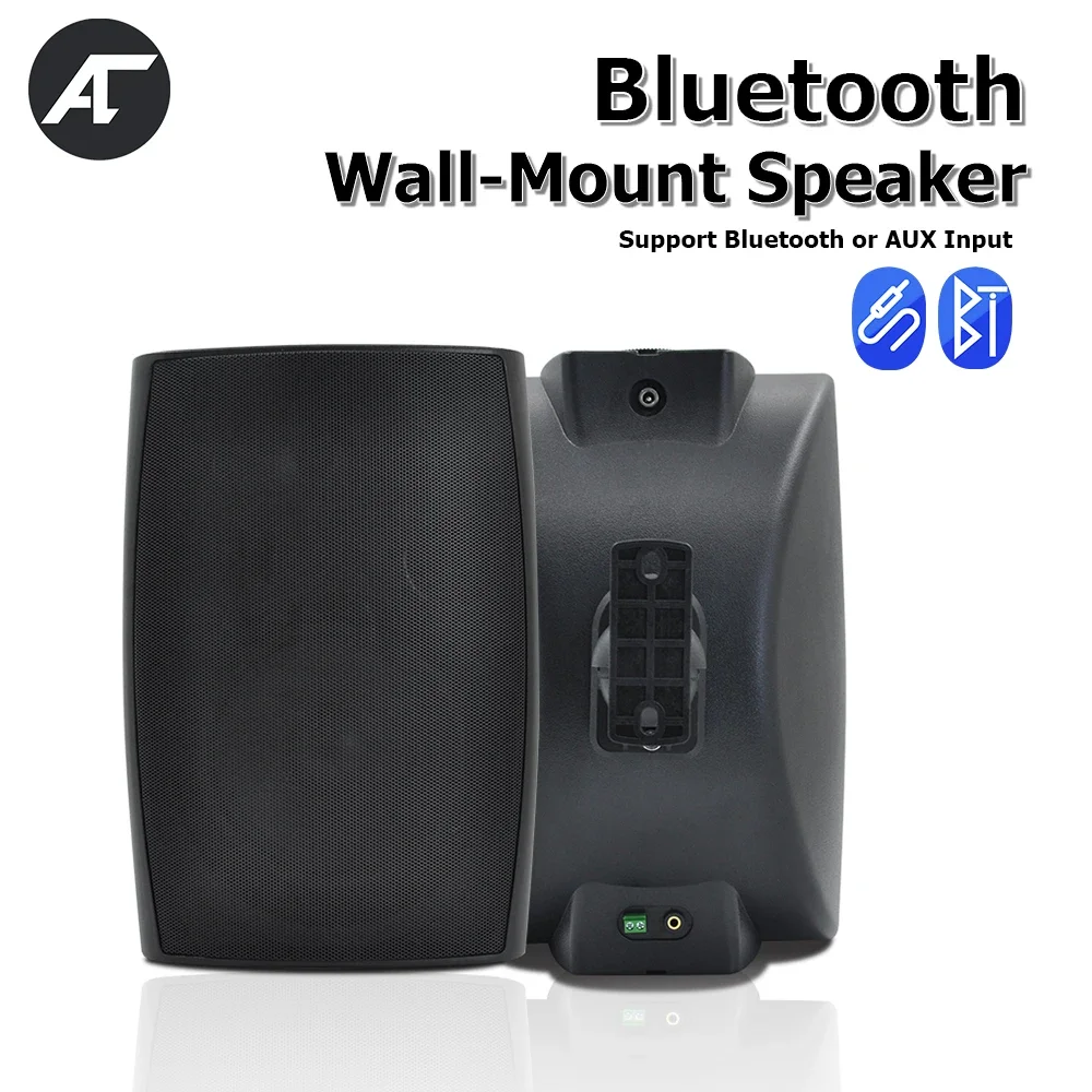 BluetoothWallMountSpeaker6inchBuiltinClassDAmplifier40W