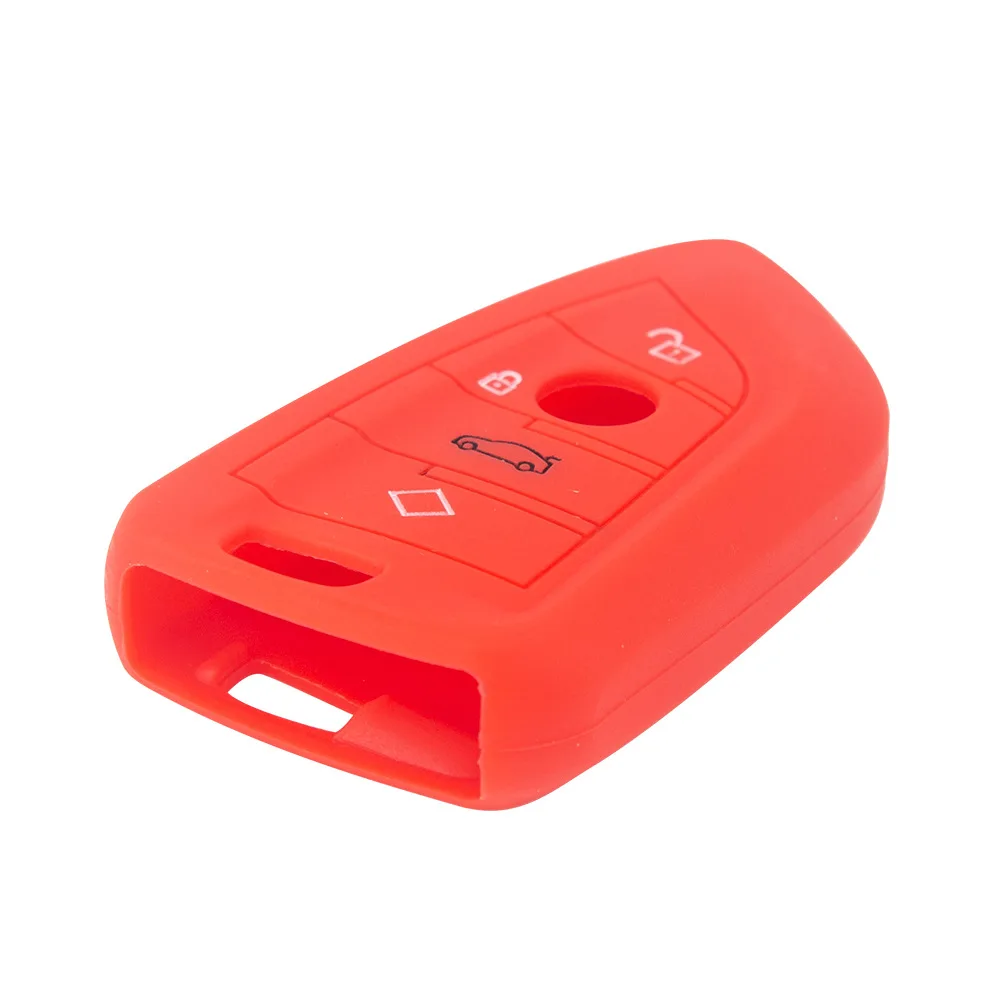 Premium Silicone Remote Key Protective Cover for BMW - Durable Car Accessory