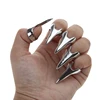 5pcs Finger Ring Metal Nails For Fingers Easy Braiding Hair Tool Finger Claws 4