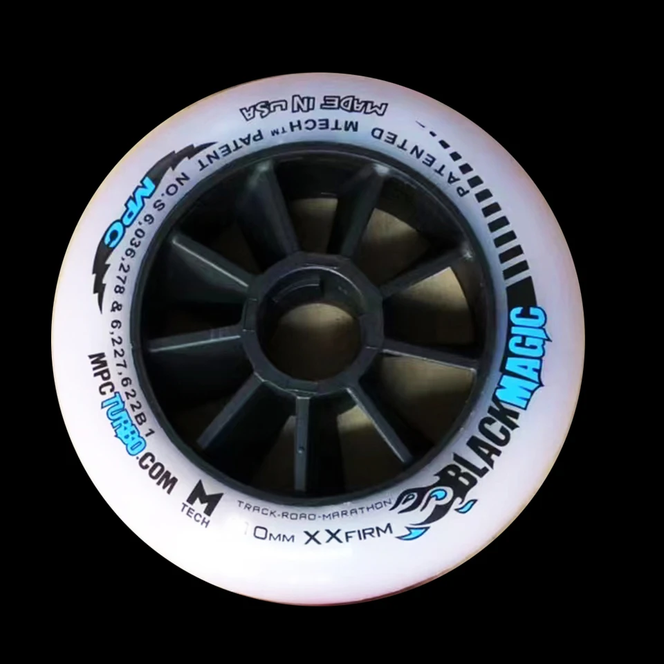 MPC BLACK MAGIC 125mm ウィール 6個 MPC Black Magic 125mm xfirm | Adam's Inline 612-817-4930
