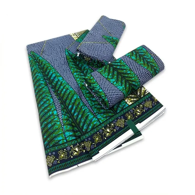 

African Original Real Wax Fabric 100% Cotton New Ankara Wax Print Fabric For Wedding Dress Nigerian Wax Tissue Party Dress F3-2