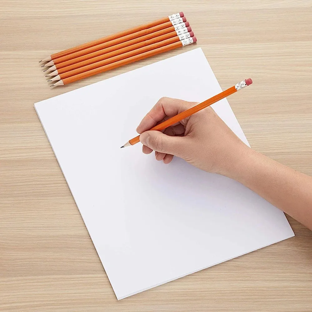 Pre-Sharpened #2 HB Wood Pencils 3