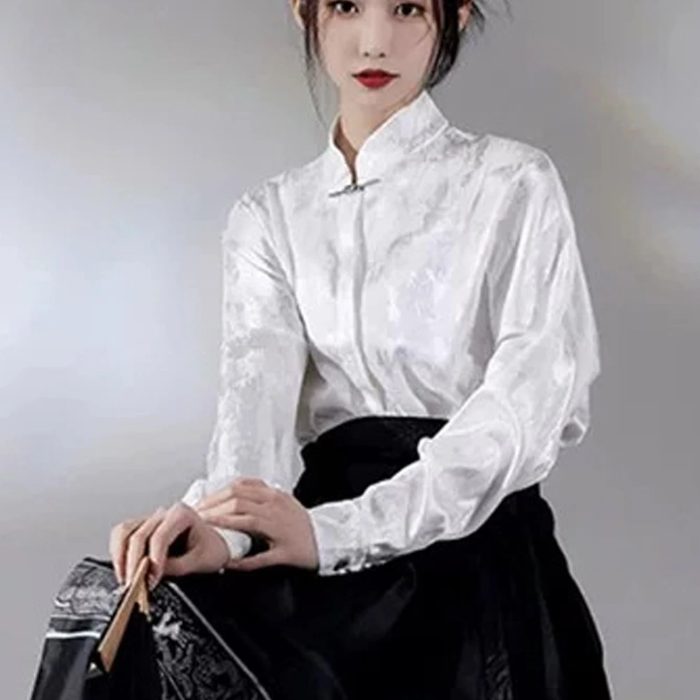 

Pleats Skirt Skirt Casual Chinese Traditional Hanfu Spring And Summer Dating Street Suitable For Daily Leisure