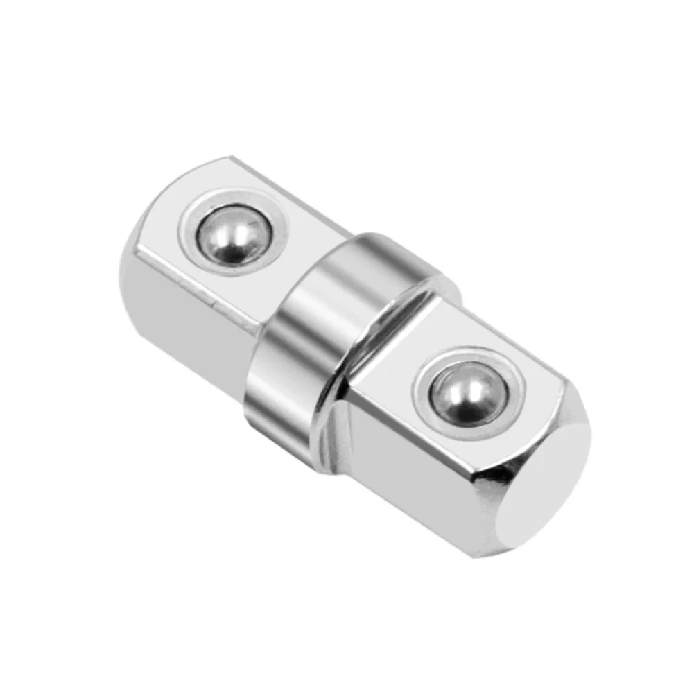 Wrench Extension Rod 1.18"x0.55" Chrome Vanadium Steel 3/8 Double-Head Hex Socket Wrench Adapter Driver Conversion Tool 2