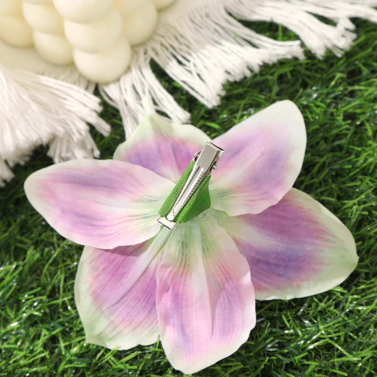 Large Flower Hairpin For Women Bohemia Hawaii Side Clip Styling Headwear Ladies Party Travel Hair Clips Accessories Barrette