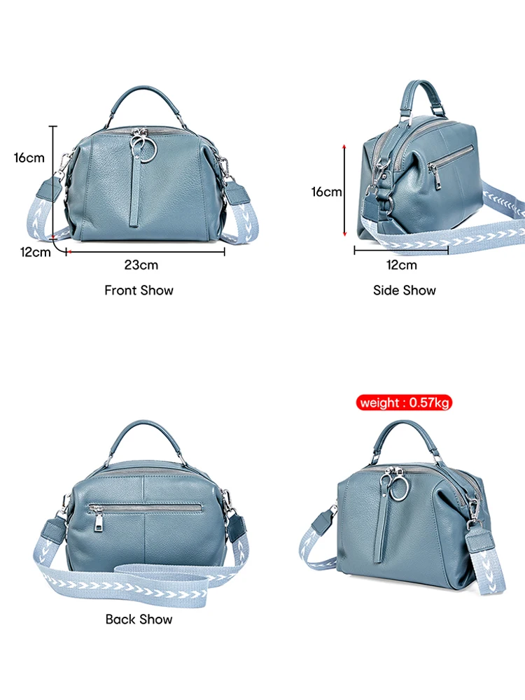 حقيبة يد Zency الأكثر مبيعًا على الموضة من الجلد ا...