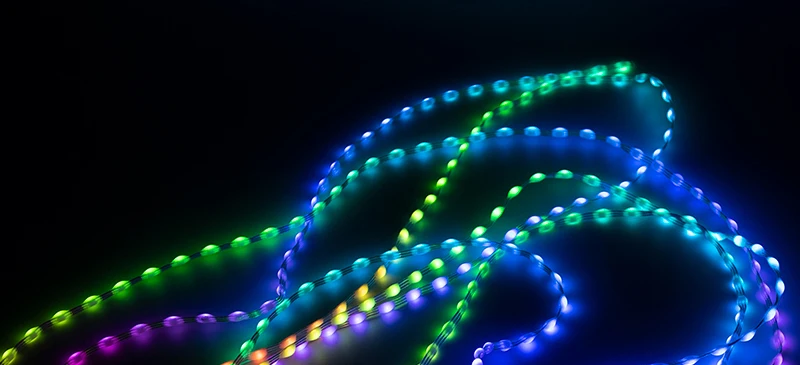 LED String Lights Dream Color Accessories WS2811 RGBIC Addressable Individually Fairy Light 5V Room TV Party Kitchen Decoration