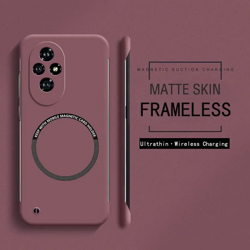 حافظة هاتف صلبة مغناطيسية رفيعة للغاية بدون إطار ل...