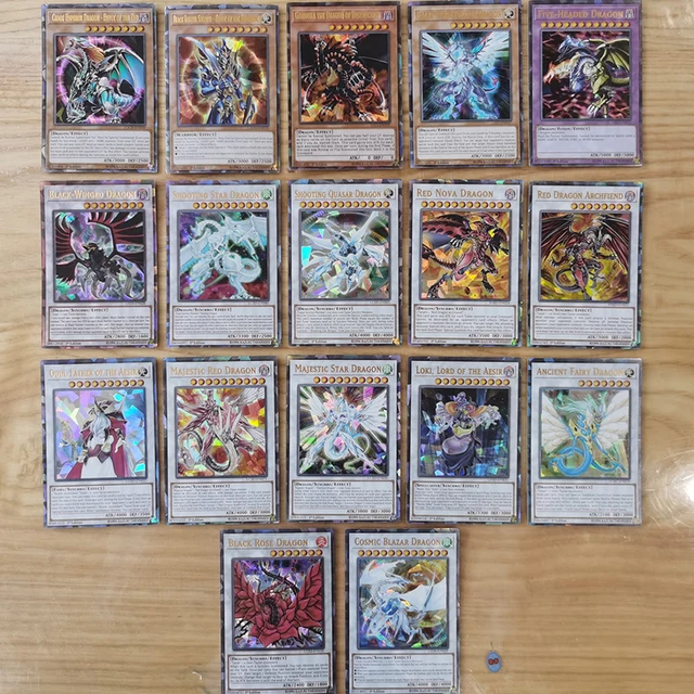 72PCS Yu Gi Oh Japanese Anime 72 Different English Card Wing Dragon Dragon Giant Soldier Sky Dragon Flash Card Kids Toy Gift 2