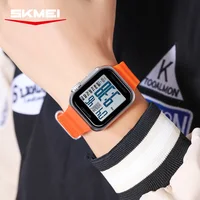 SKMEI 2269 Sport Digital Watch For Man Fashion Luxury Countdown Clock Waterproof Stopwatch 2Time Top Brand Electronic Wristwatch 2