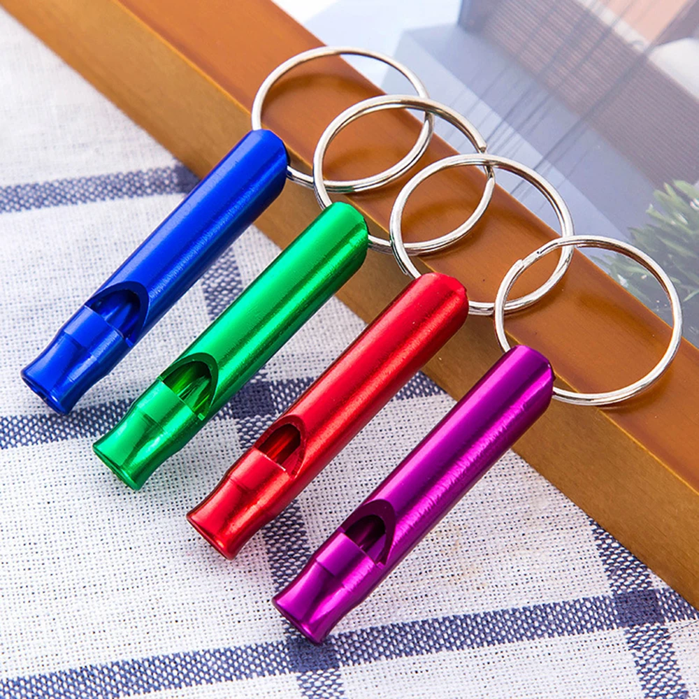 Portable Emergency Whistle Keychain, apito multifunções, camping, caminhadas, ferramentas ao ar livre, pingente chaveiro, equipe presentes