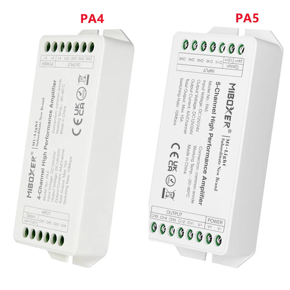 

4-Channel 5-Channel Amplifier PA4 /PA5 High Performance it can output the signal of main controller completely and synchronously
