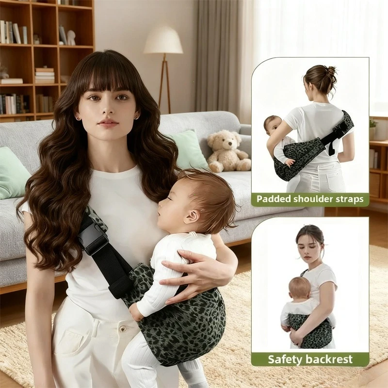 Portable Sling Baby Carrier Wrap Toddler Backpack Shoulder Bag Bebe Carriers Newborn Backpacks Infant Bags for New Born - 2