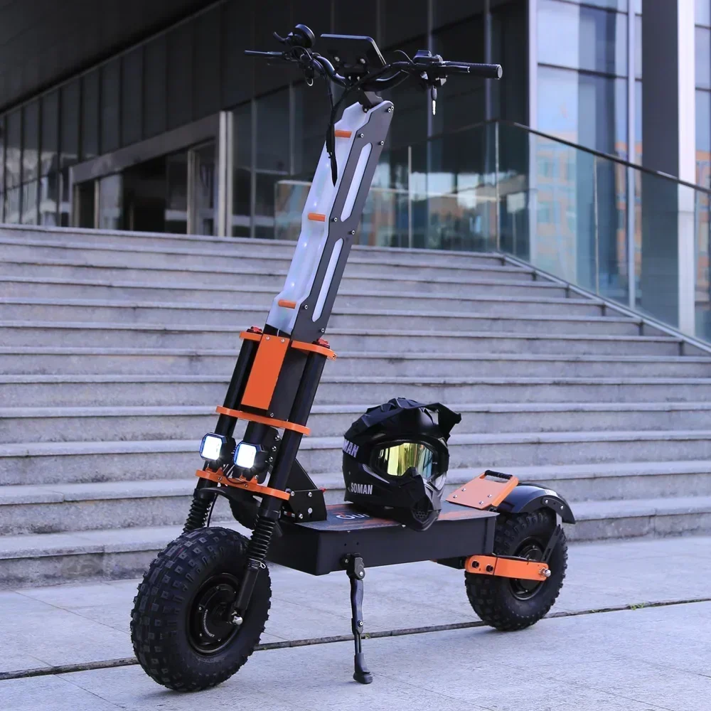 Escooter X8PRO 8000W 60V 40AH 13-14inch Dual Motor Adult Off-road Electric Scooter Max Speed 100KM/H Max Mileage120KM scooter accessories