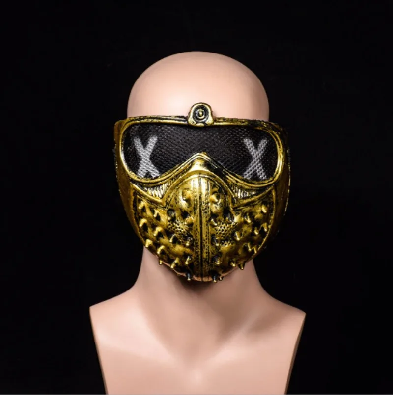 

Street Dance Ghost Step Personality Death Cool Masks Halloween Punk Devil Cosplay Watch dogs 2 Mask