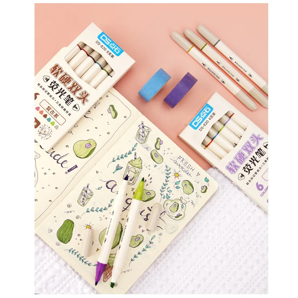 Bible Journaling Supplies-Stickers, Dry Pencil Markers, Highlighter And  Magnetic Bookmark Set 