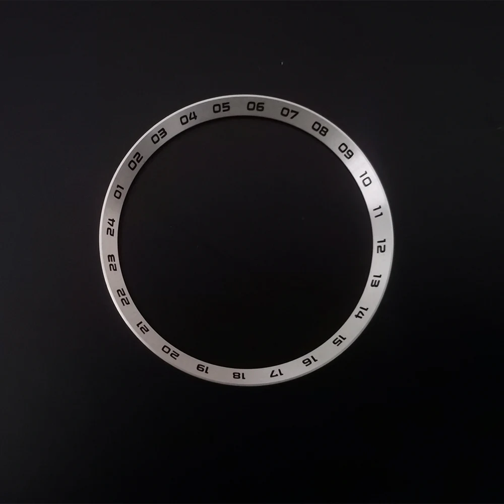 Mod 30.5mm GMT 24 시간 인덱스 챕터 링 금속 시계 링 SKX007 SKX009 SRPD NH35 NH36 무브먼트 남성용 다이빙 시계