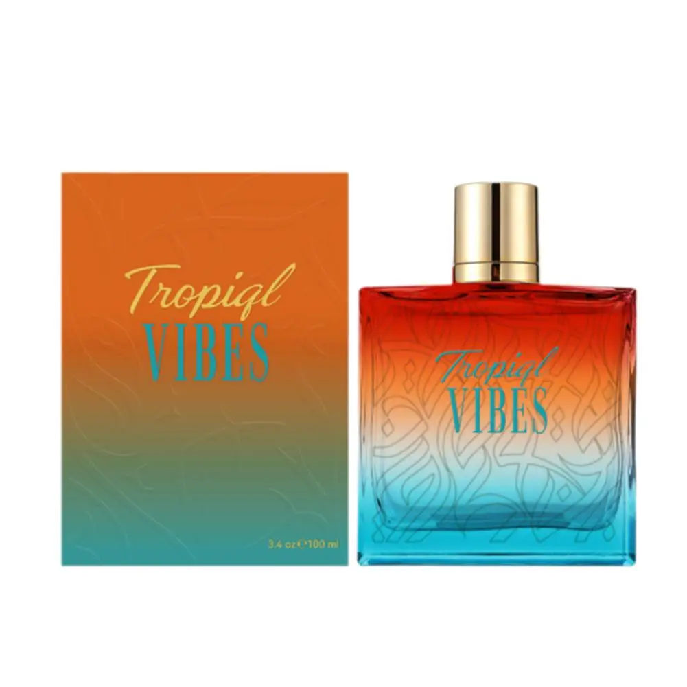 Fragrância Unissex Rayhaan Tropical Vibes, Aroma Frutado Tropical de Longa Duração, Eau De Toilette de Ilha Tropical Fresca 7
