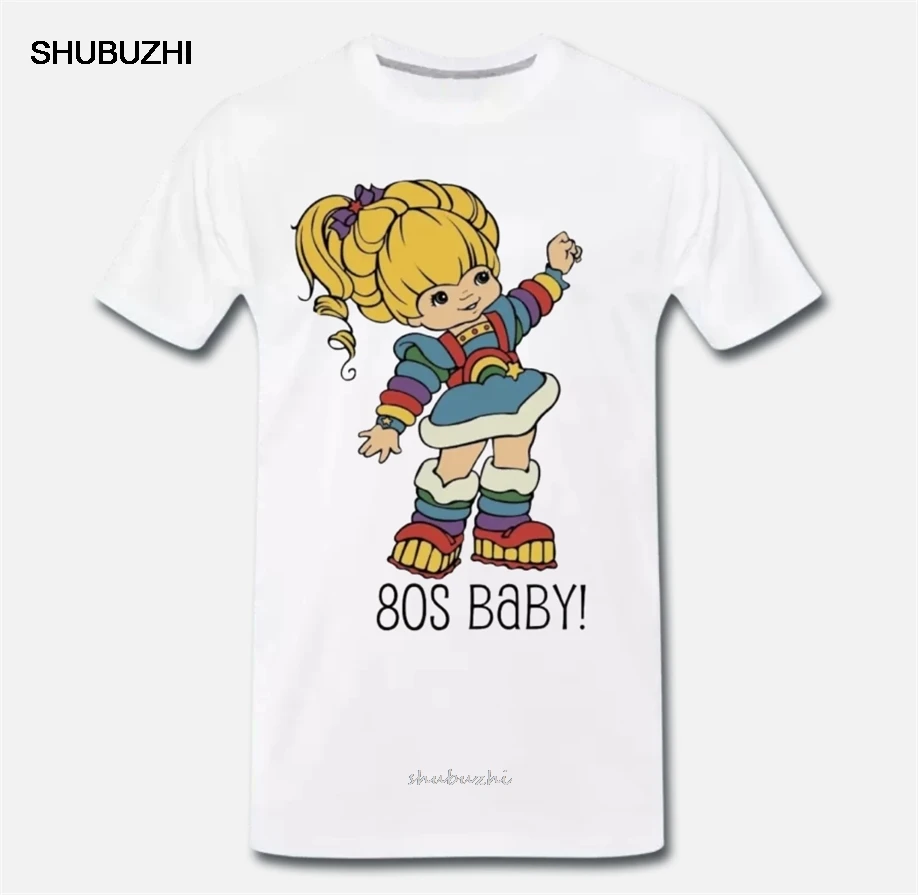 T-Shirt Shirt Rainbow Brite Iridella Cartone Funny Cult Years 80 - 1-S-M-L - Xl Unisex Uomo Donna Tee Shirt
