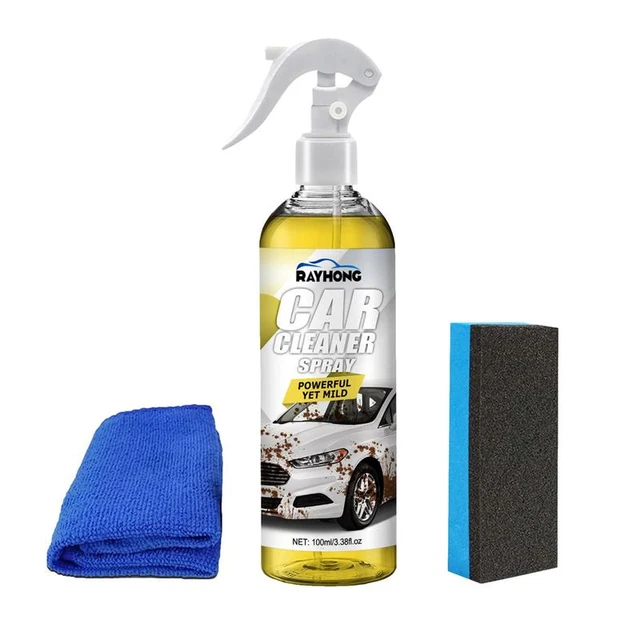 Car Seat Cleaner Auto Leather Detailing Agent 100ml Vehicle Seat Cleaning  Spray Automotive Interior Dust Removal Spray Car Tools - AliExpress