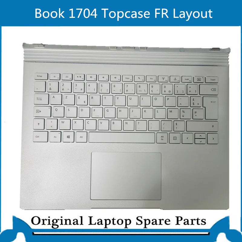 Original for Microsoft Surface Book 1 1704 Keyboard Full Asssembly Topcase FR Layout
