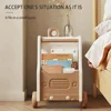 Toy Organizers And Storage For Kids, 2 Layers Toy Storage Cabinet With Bookshelf Toys Organization Chest With Bins Multipurpose 3
