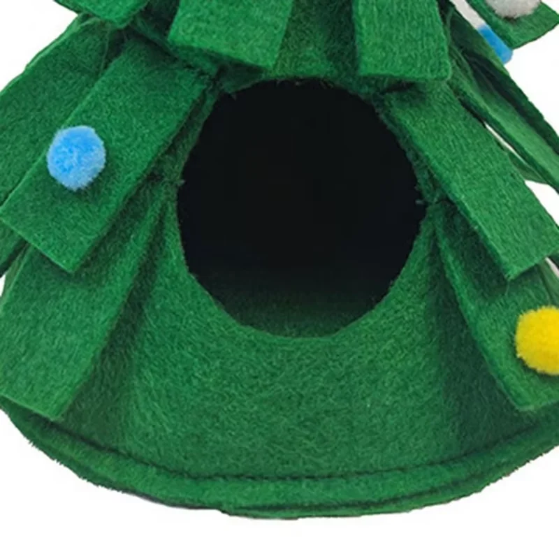 Hamster Christmas Nest Guinea Pig Hammock Squirrel Toys Hamster Warm Christmas Hideout Pet Cage Tree Small Pet Hammock Nest