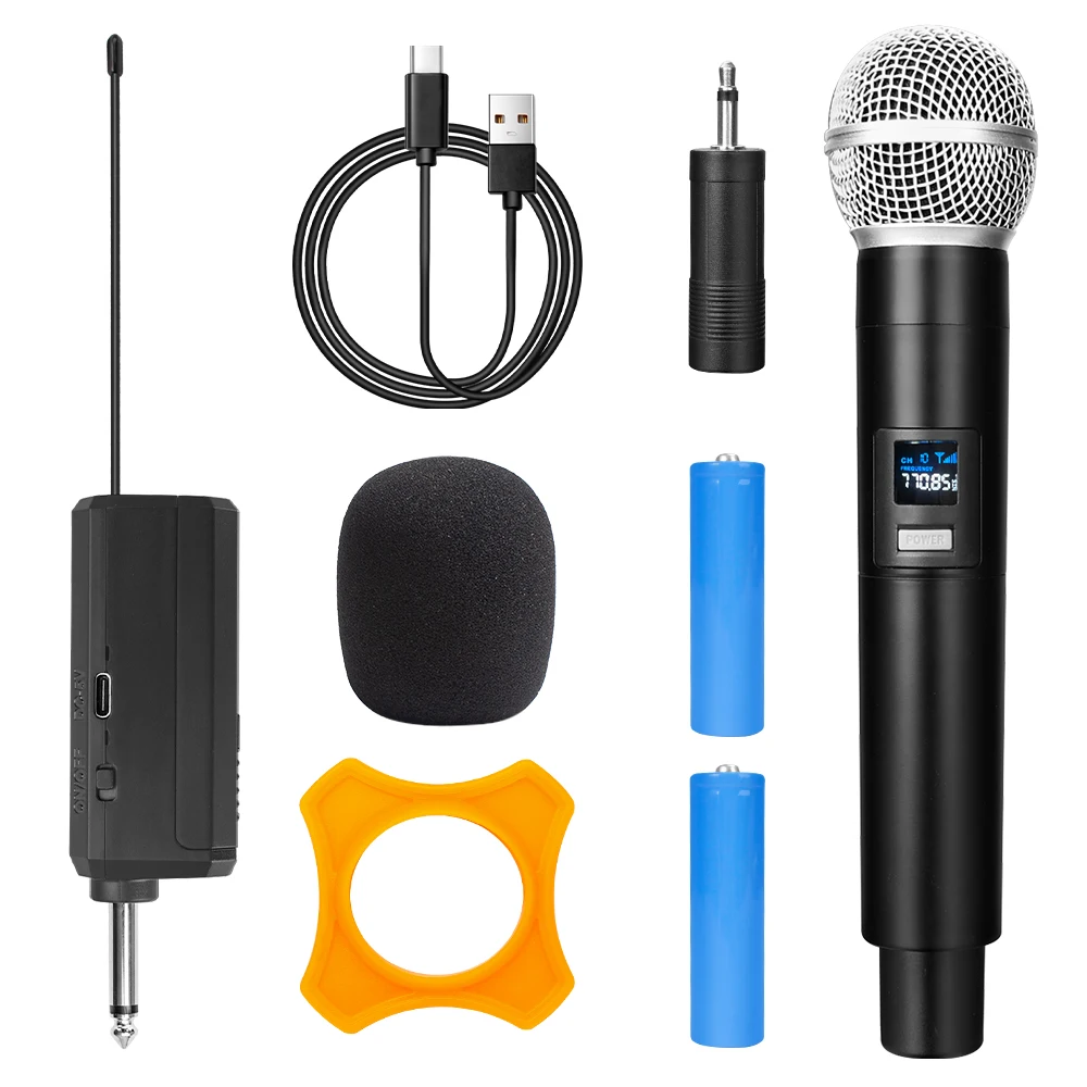 Micrófono Profesional Bluetooth Inalámbrico Micrófono Altavoz Micrófono De  Mano Karaoke Micrófono Micro Canto Micrófono Sem Fio De 14,18 €