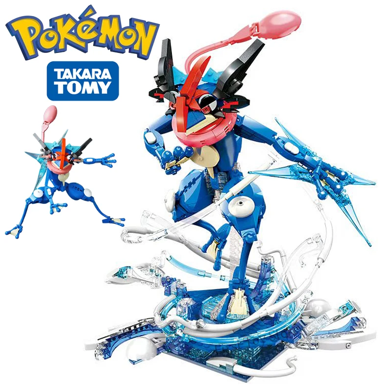 Pokemon Classic Pikachu Building Blocks Pokemon Cartoon Anime Bricks Set Classic Movie Model Toys For Children Gift