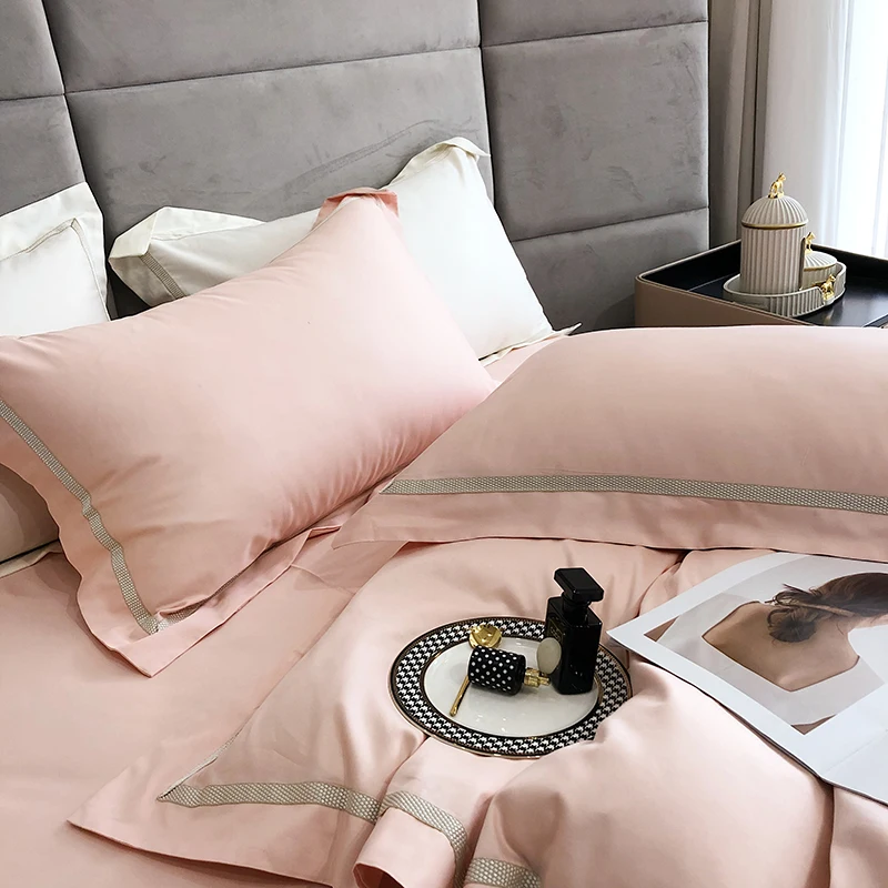 Waliicorners 100S Egyptian Long-staple Cotton Hotel Style Bedding Set Queen King Quilt Cover Bed Linen Pillow Shams Bedclothes 72 Sf5638fdcfb5e441e99c99e2b9cdcdf974